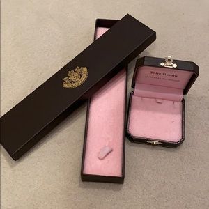 Authentic Juicy Couture jewelry packaging